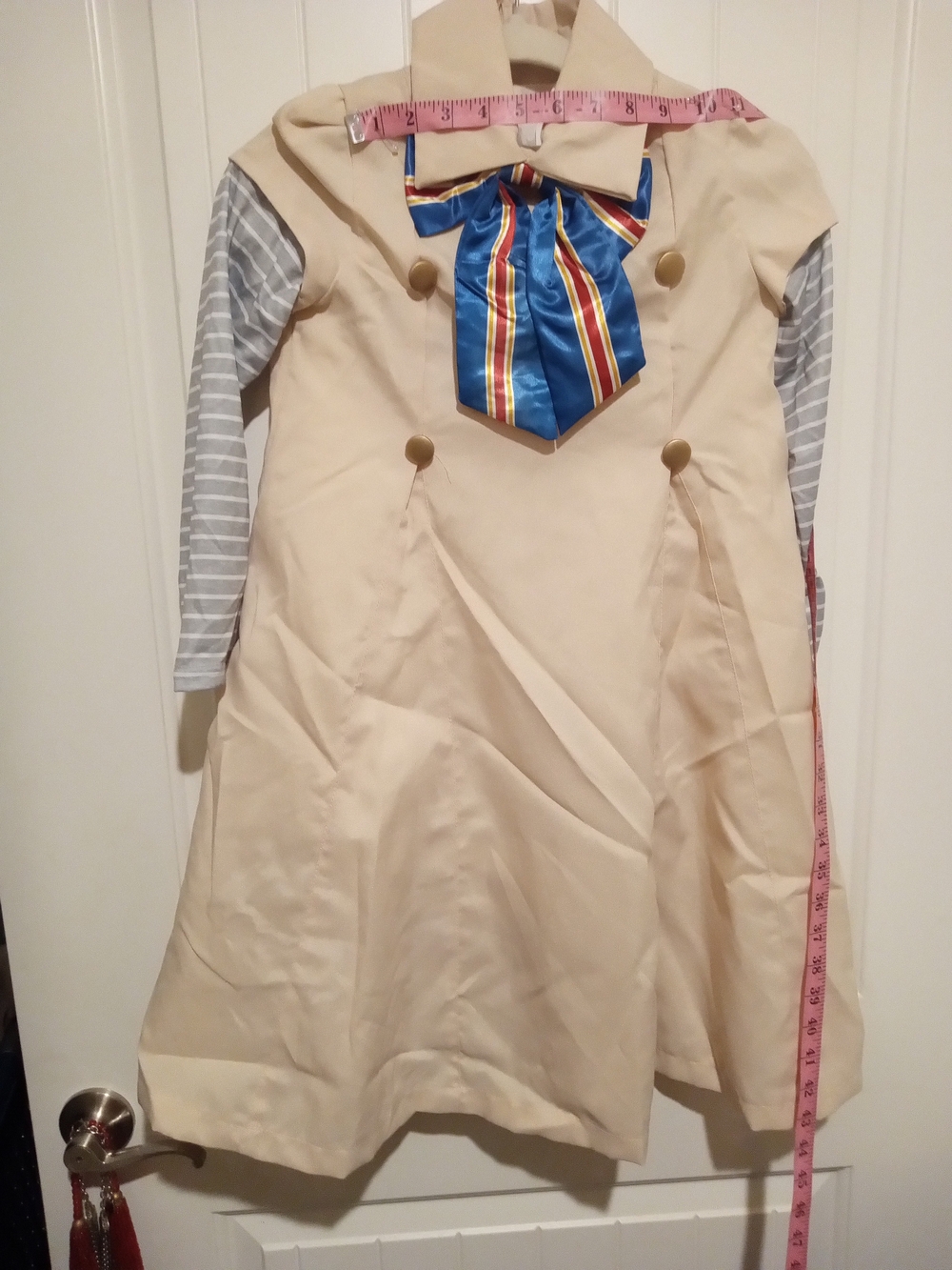 Sz L Girl's Halloween Costume Dress M3GAN Universal Studios Horror Movie